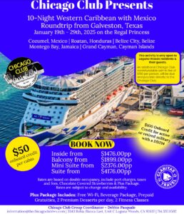 Embark on a Dream Cruise with the Laguna Woods Chicago Club!