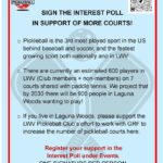 sign the interest poll for pickleball