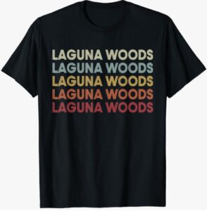 Show Your Hometown Pride with the Laguna Woods Retro T-Shirt