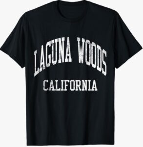 Rock the Retro Look with Laguna Woods California T-Shirt