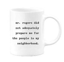 mr rogers mug